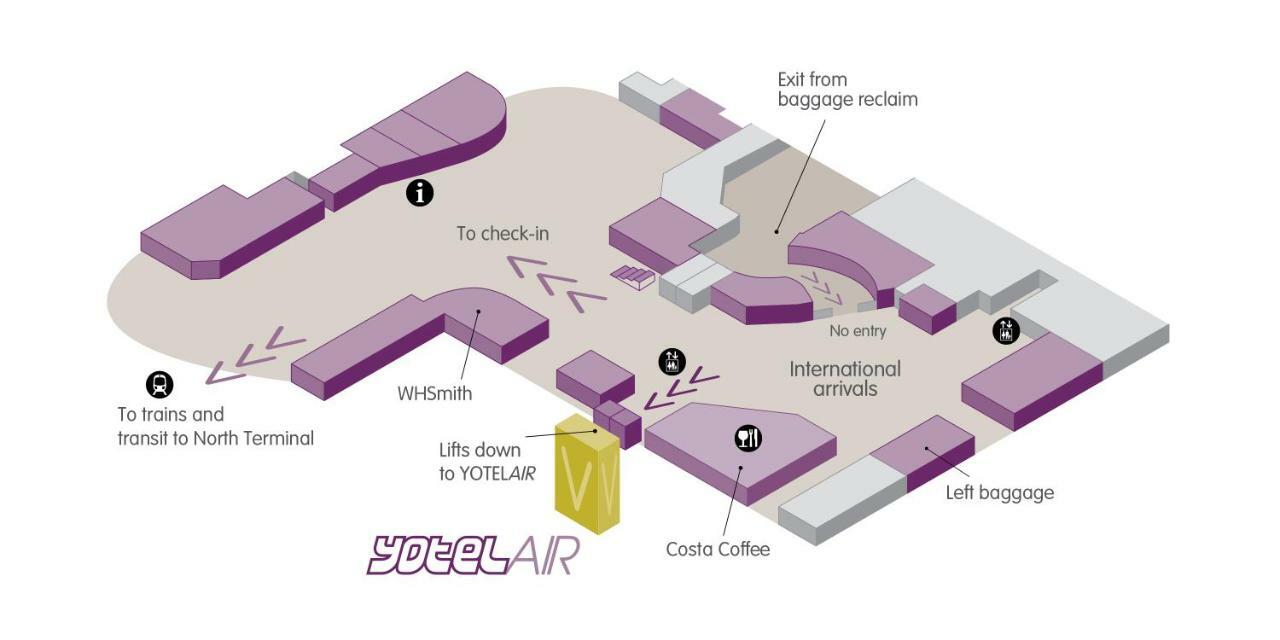 Yotelair London Gatwick Airport Horley Exterior photo